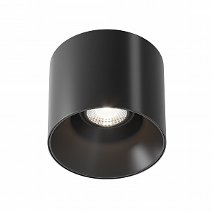 Накладной потолочный светильник цилиндр Maytoni Alfa LED C064CL-01-25W4K-D-RD-B