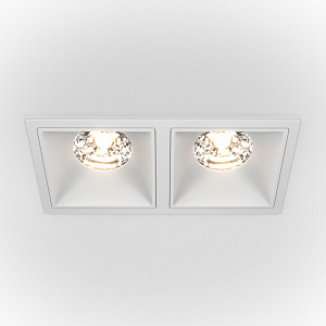 Встраиваемый светодиодный светильник Maytoni Alfa LED DL043-02-15W4K-SQ-W