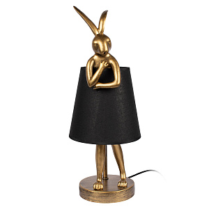 Настольная дизайнерская лампа кролик Loft IT Lapine 10315/A Black