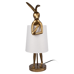 Настольная дизайнерская лампа кролик Loft IT Lapine 10315/B White