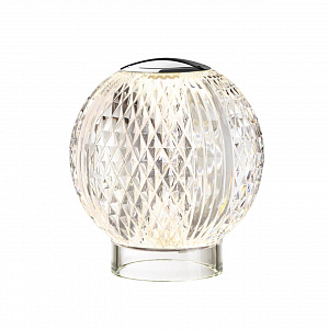 Настольная лампа в форме шара Odeon Light Crystal 5007/2TL
