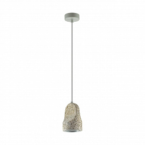 Подвесной светильник из керамогранита в сером оттенке Odeon Light  PIETRA 7010/1C