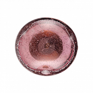 Настенный светильник из «мятого» стекла с эффектом пузырьков Odeon Light  MELA 7043/4WL