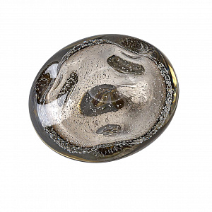 Настенный светильник из «мятого» стекла с эффектом пузырьков Odeon Light  MELA 7044/4WL