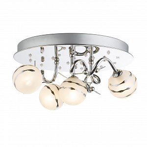 Потолочная светодиодная люстра с пультом ДУ Globo Pacaya 68196-4